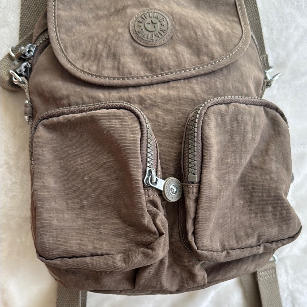 Kipling Backpack True Beige - image 3
